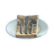 カトラリーのベージュの画像