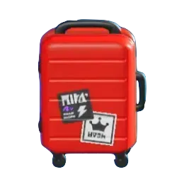 スーツケースのロックの画像