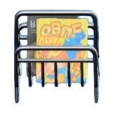 ワイヤーなマガジンラックのコミック誌の画像