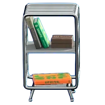 ワイヤーなシェルフのオレンジの画像