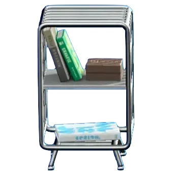 ワイヤーなシェルフのホワイトの画像