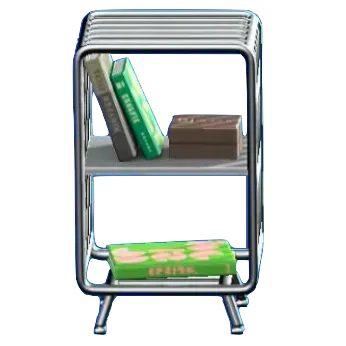 ワイヤーなシェルフのグリーンの画像