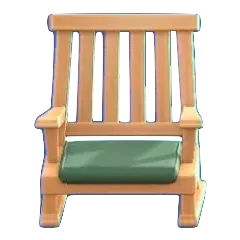 わふうモダンなざいすの深緑の画像