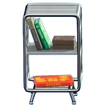 ワイヤーなシェルフのレッドの画像