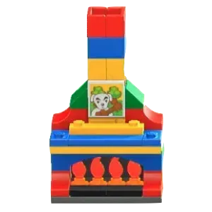 LEGOだんろのもりのせいかつの画像