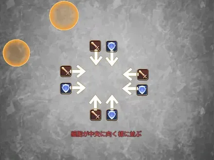 後期X字パターン