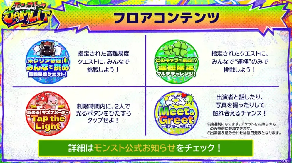 フロアコンテンツ