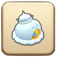 雪国のスライムかまくら