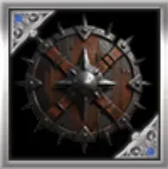 夜盗のスパイクシールド