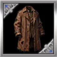 革製のコートの画像