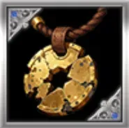 略奪のお守りコインの画像