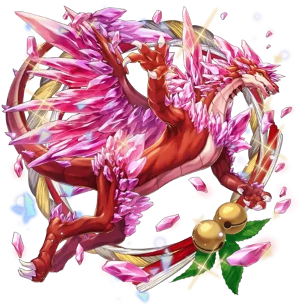 オセロニアの［祝晶の舞］ルビードラゴンの画像