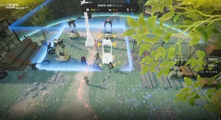 自動作戦を実行する