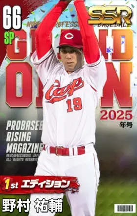 野村祐輔（1st）の画像