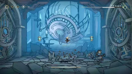 メトロイドヴァニアらしい成長感や期待感は味わえる