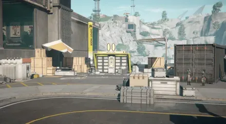 保管ボックスの解放場所