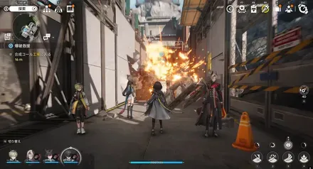 箱を破壊しながら奥に進む