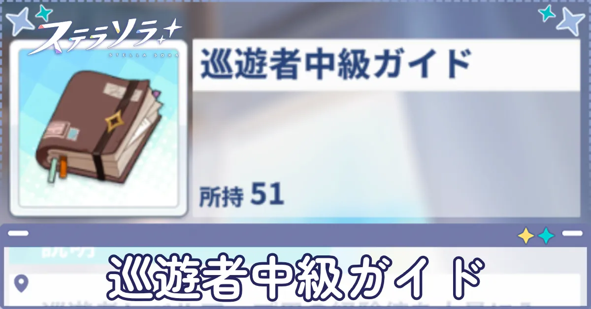 巡遊者中級ガイド