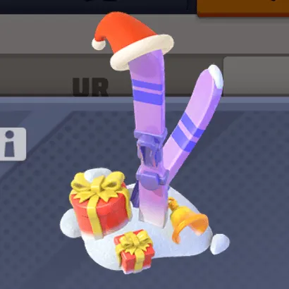 聖夜スキーボード