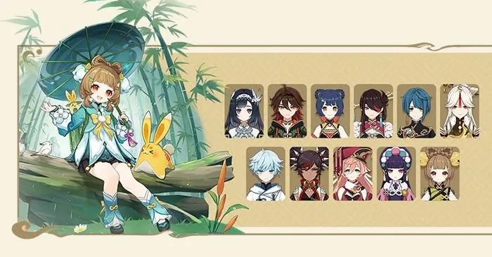 海灯祭キャラ配布