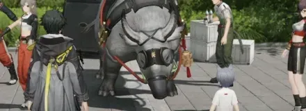 駄獣と自分画像