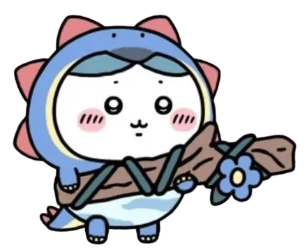 ハチワレ（恐竜）画像