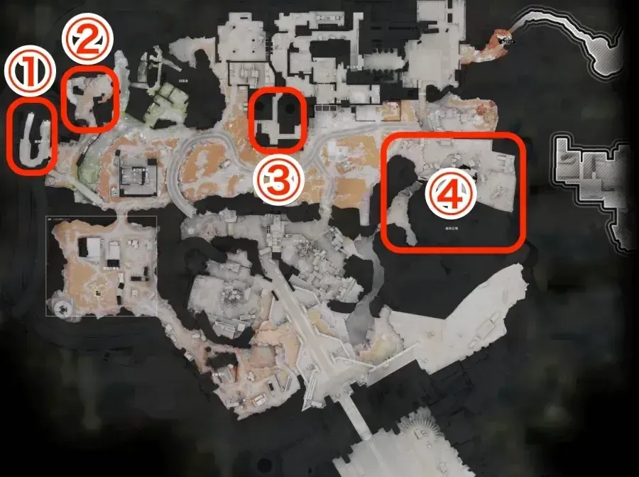 エネルギー高地の攻略・エリア解放