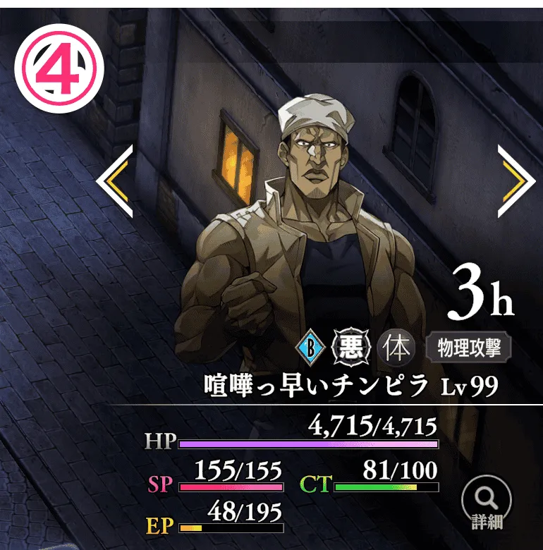 喧嘩っ早いチンピラ