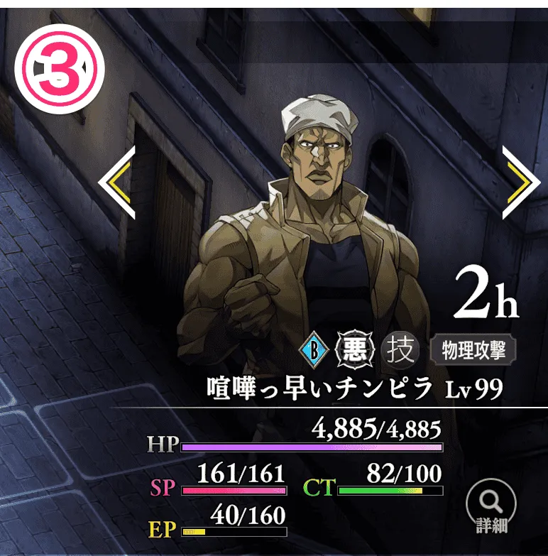 喧嘩っ早いチンピラ