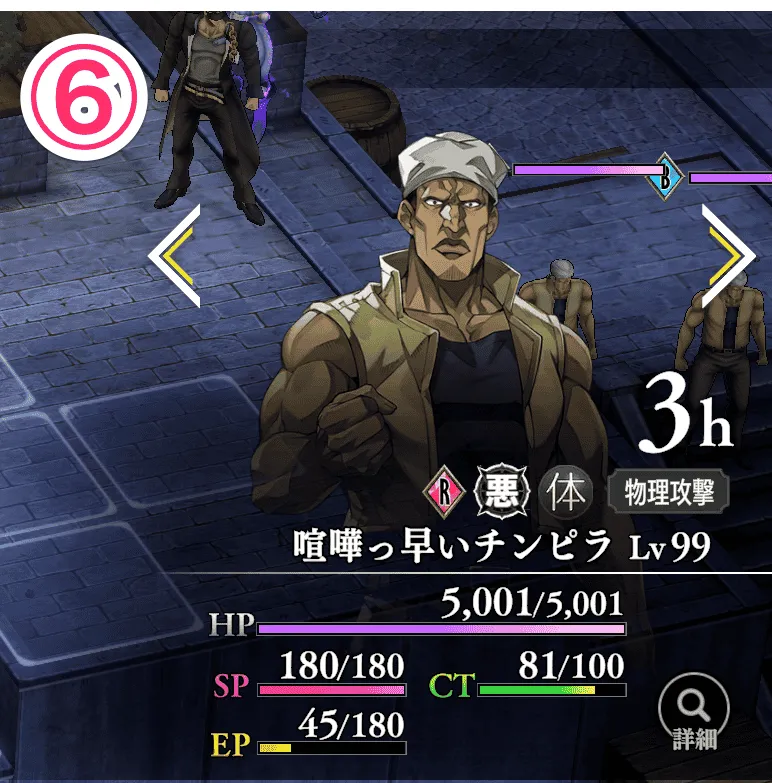 喧嘩っ早いチンピラ