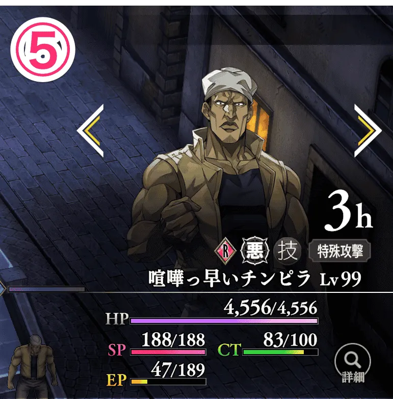 喧嘩っ早いチンピラ