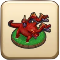 ラーヴァドラゴンの置物