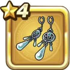 吹雪のイヤリング