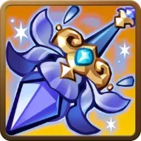 水しぶき舞う槍のアイコン