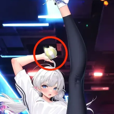 少女廻戦の本日の運だめしボールのタップする場所