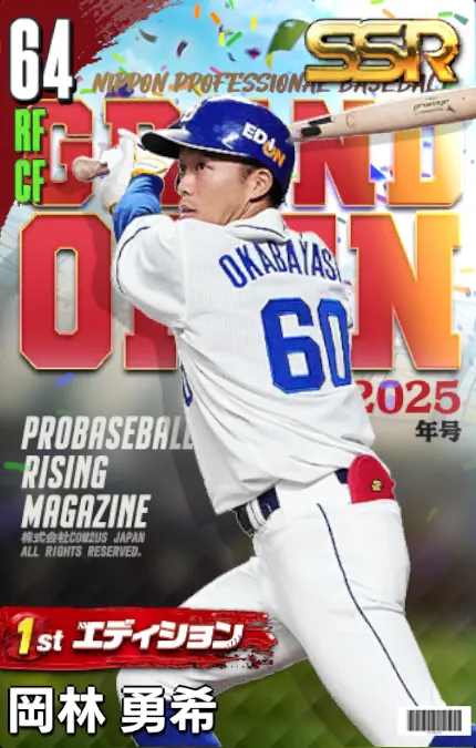 岡林勇希（1st）の画像