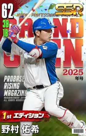 野村佑希（1st）の画像