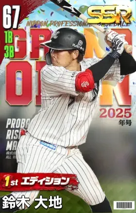 鈴木大地（1st）・ロッテ画像