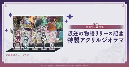 叛逆の物語リリース記念特製アクリルジオラマ