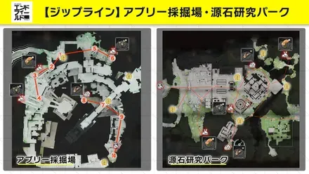 アブリー原石研究のジップ