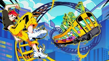 電車アタック画像