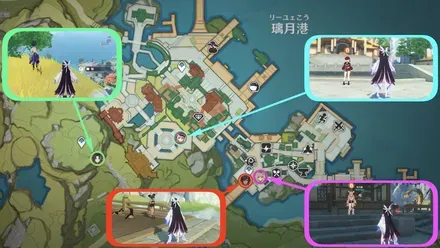 3日目のキャラ配置