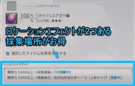 ロケーションエフェクト