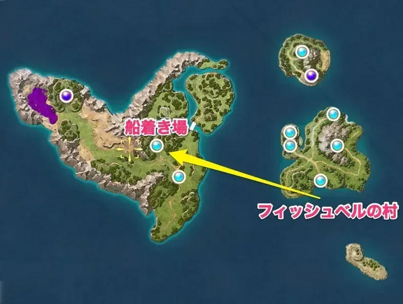 船着き場マップ