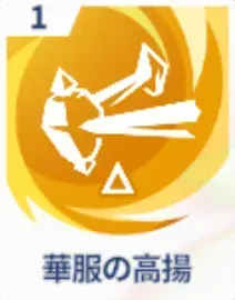 華服の高揚画像