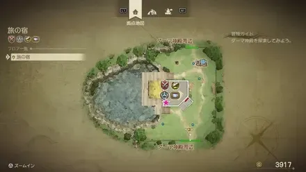 盗賊の鍵開けられる宝箱のマップ