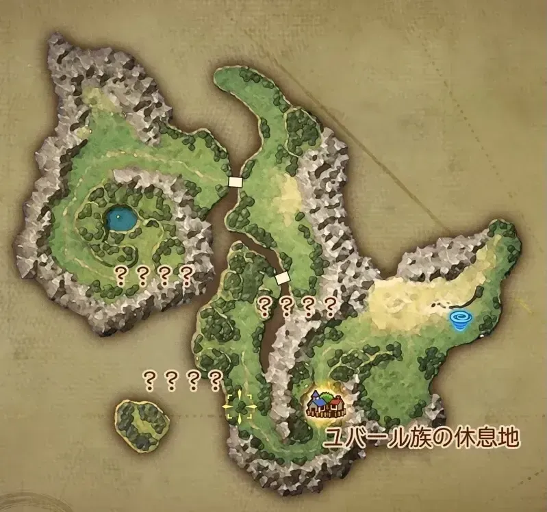 ユパール族の休息地過去