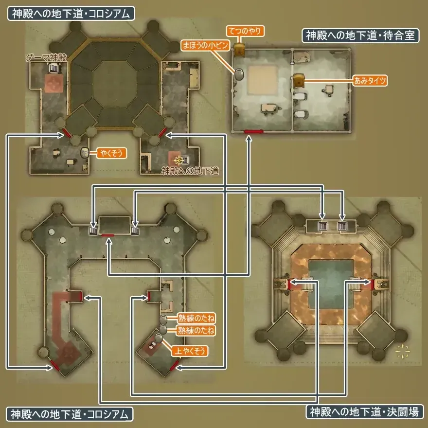 神殿への地下道画像,_2 size:440x0