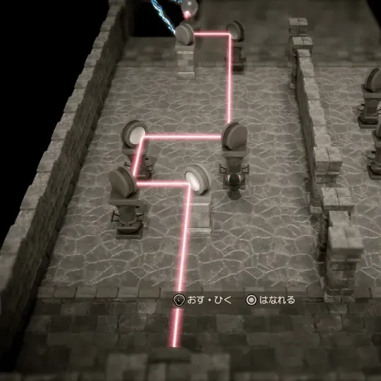 鏡ギミック左側の答え