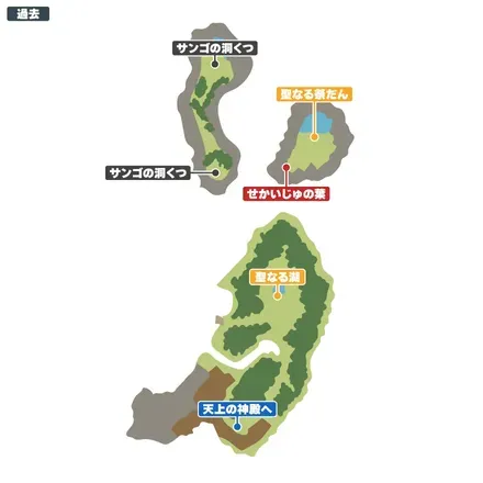 サンゴの洞窟周辺_過去